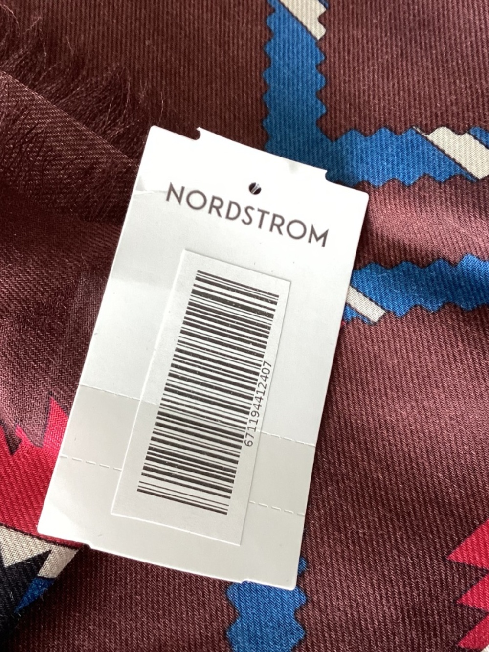 Longchamp Nomad Print Scarf - Picture 9 of 10
